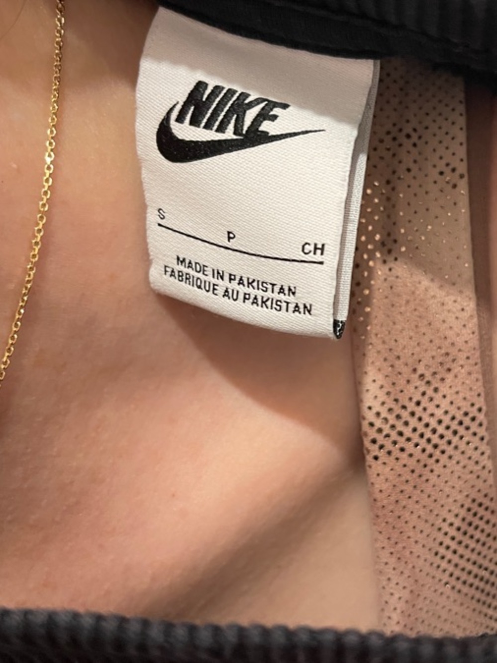 Nike Black Cropped Sweatshirt - Picture 2 of 2